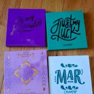 Lot of colourpop 9 pans